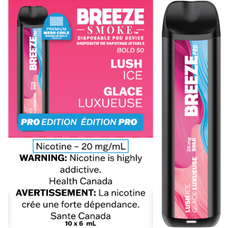 Breeze Pro - Disposable E-Cig (2000 Puffs) (PROVINCIAL)