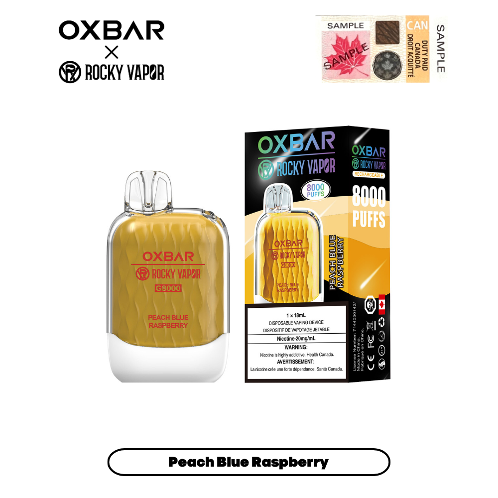 Oxbar G8000 - Disposable E-Cig (8000 Puffs)