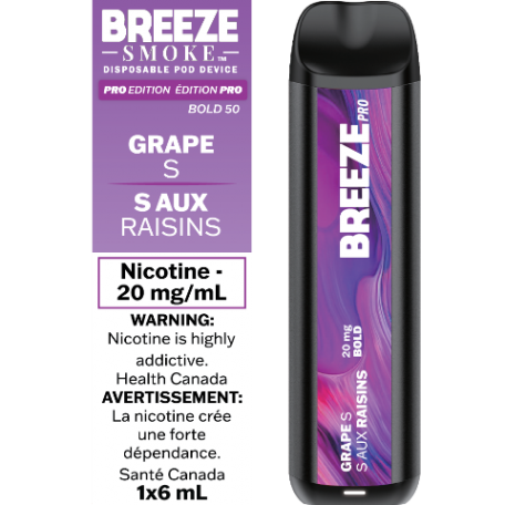 Breeze Pro - Disposable E-Cig (2000 Puffs) (PROVINCIAL)